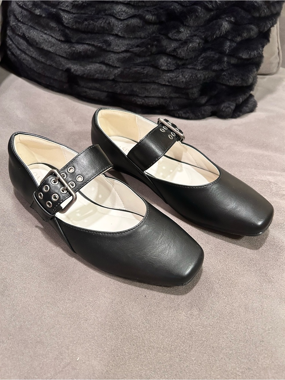 Oasis Society Black Soho Mary Jane Ballet Flats Women’s Size 7 US